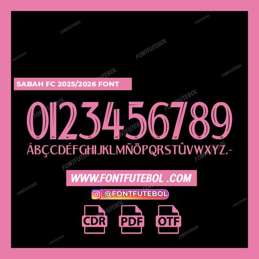 SABAH FC 2025/2026 FONT
