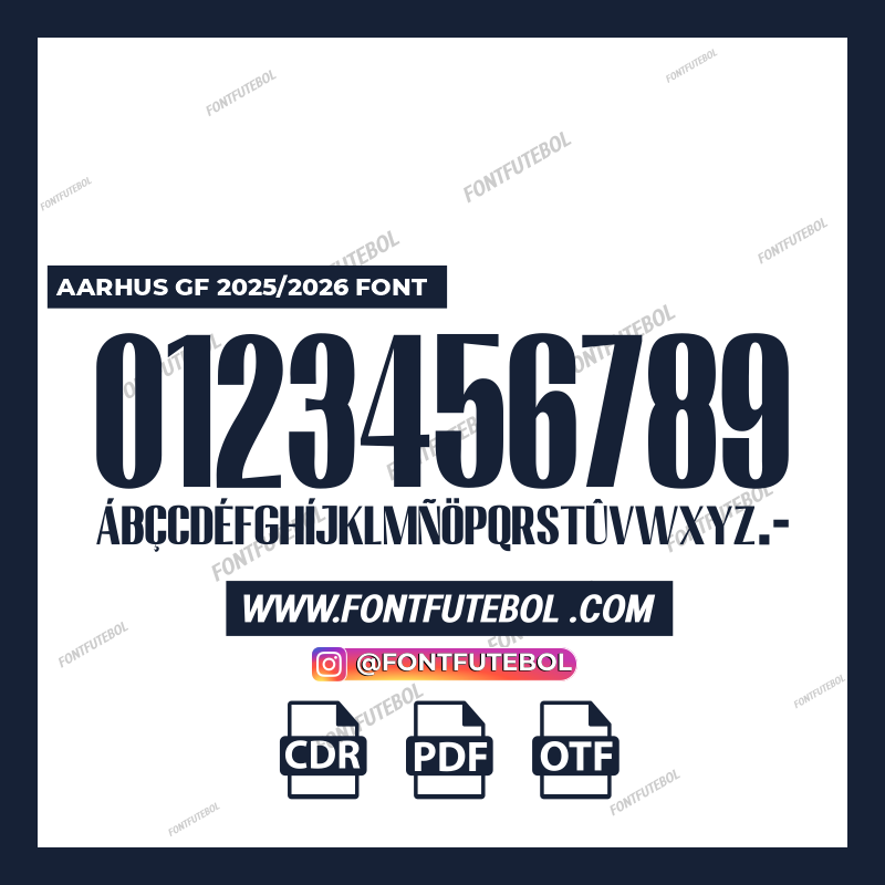 AARHUS GF 2025/2026 FONT