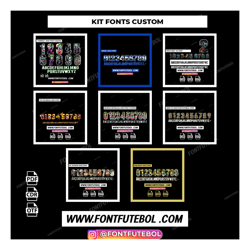 CUSTOM FONT KIT