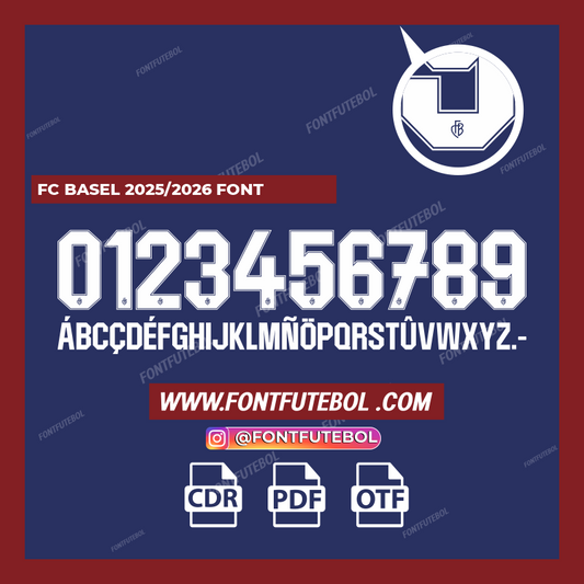 FC BASEL 2025/2026 FONT