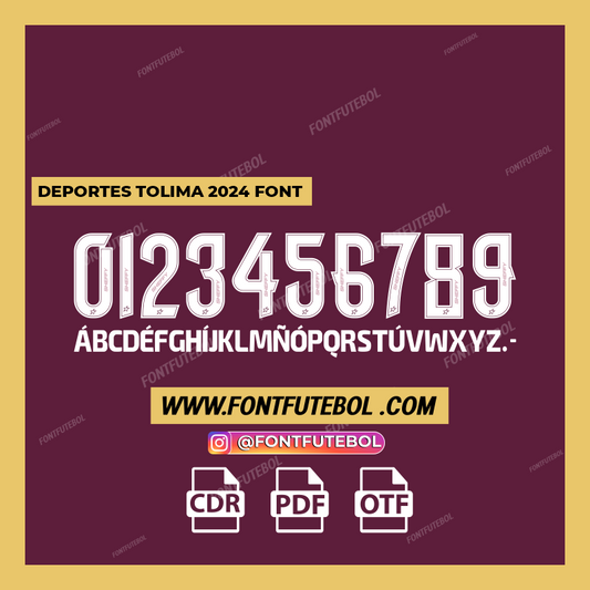 DEPORTES TOLIMA 2024/2025 FONT
