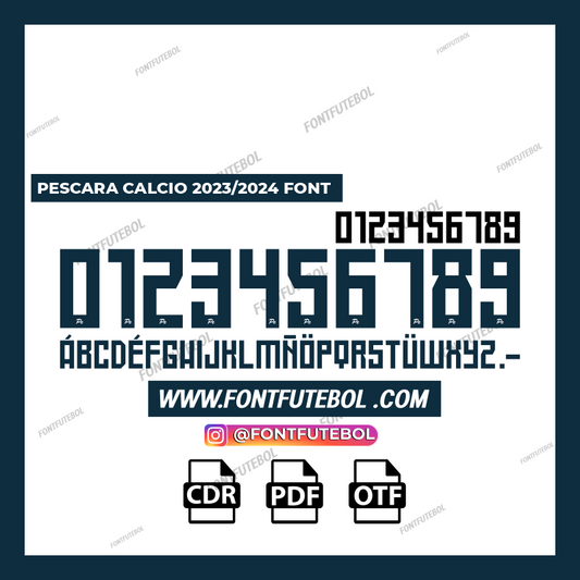 PESCARA CALCIO 2023/2024 FONT