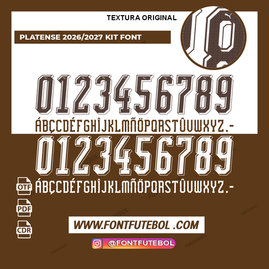 CLUB ATLÉTICO PLATENSE 2026/2027 KIT FONT