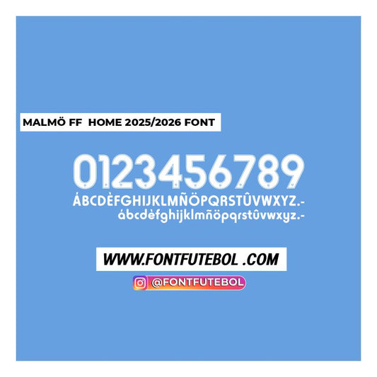 MALMO FF 2025/2026 FONT
