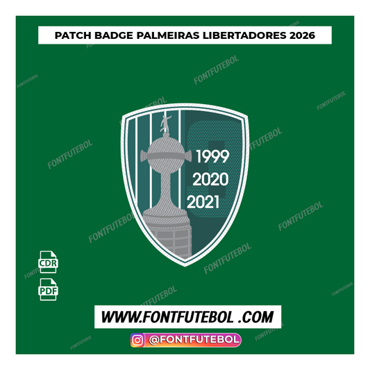 PALMEIRAS LIBERTADORES 2026 PATCH BADGE