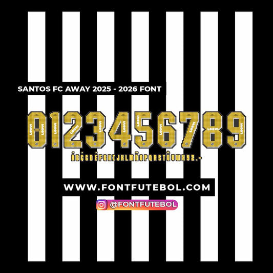 SANTOS FC AWAY 2025-2026 FONT