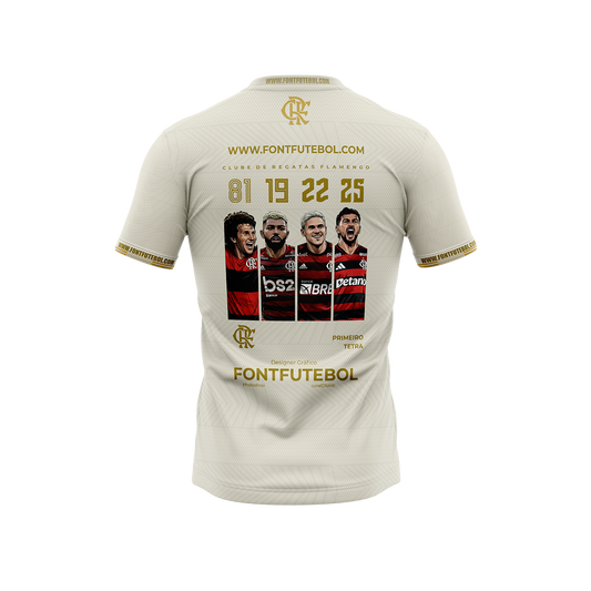Kit Tetra Flamengo Third – Artes Exclusivas Libertadores 2025