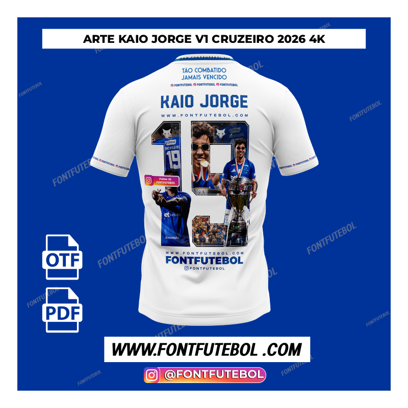 ARTE KAIO JORGE V1+V2 CRUZEURO 2026 4K