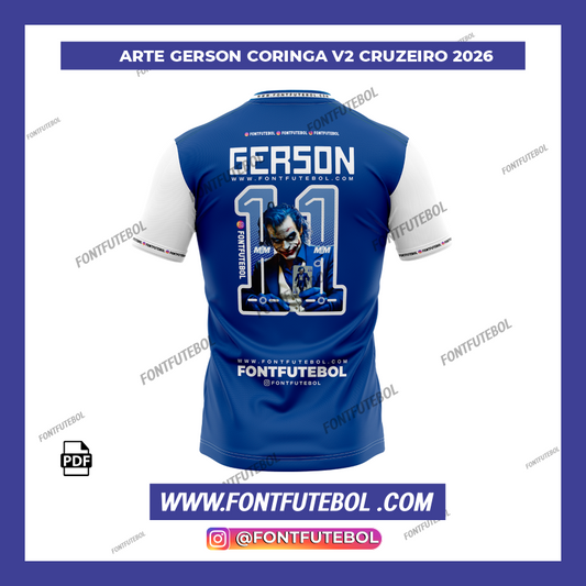 ARTE GERSON CORINGA V2  CRUZEIRO 2025/2026