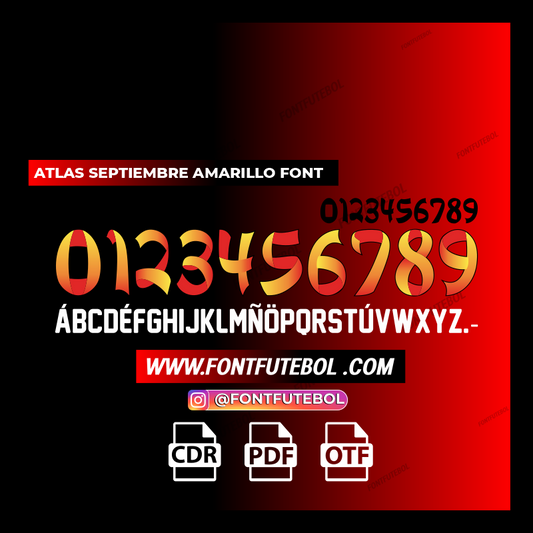 ATLAS SEPTIEMBRE AMARILLO SPECIAL 2024/2025 FONT