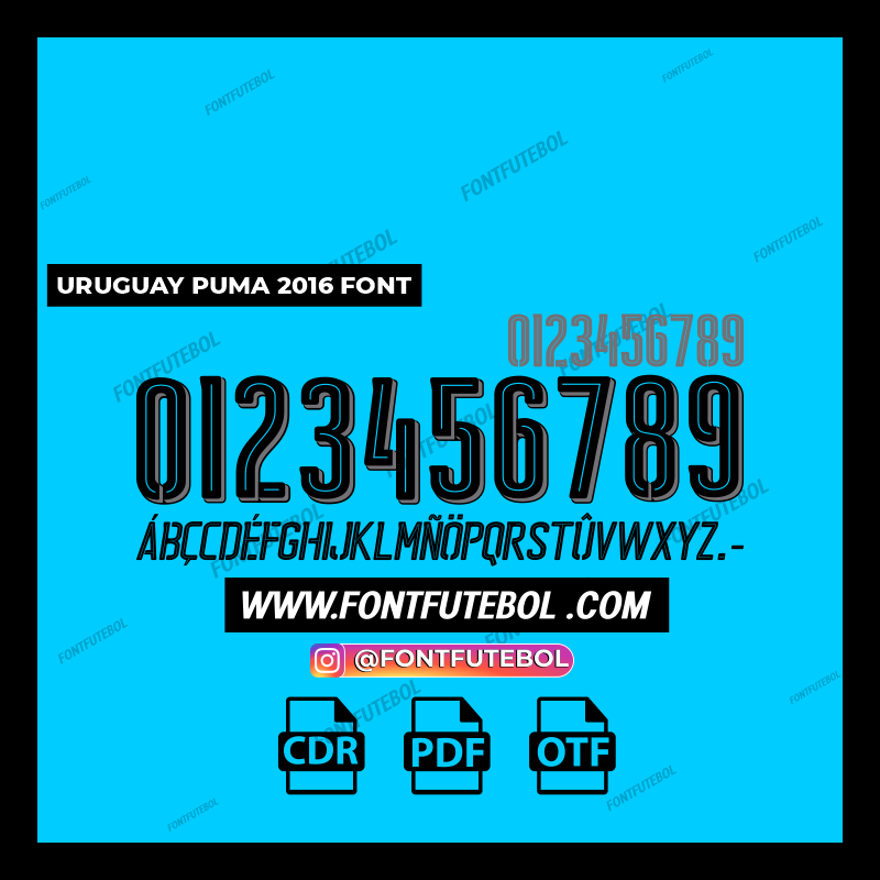 URUGUAY PUMA 2016 FONT