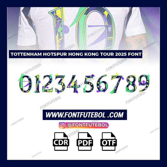 TOTTENHAM HOTSPUR Hong Kong Tour 2025 FONT