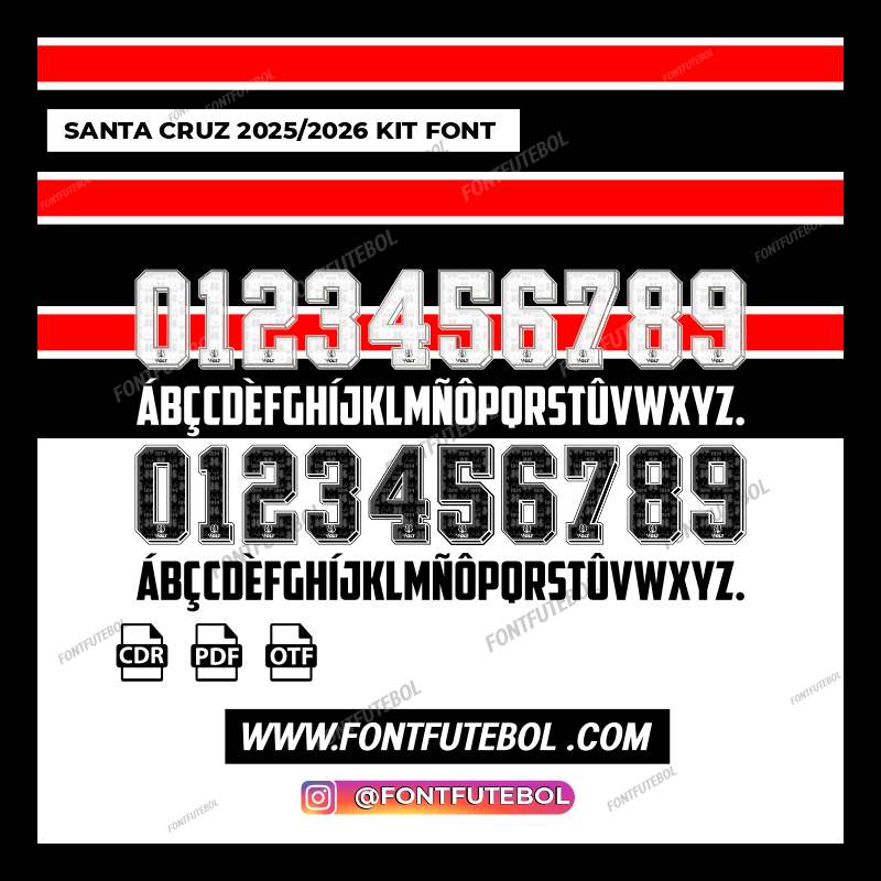 SANTA CRUZ FC 2025-2026 FONT