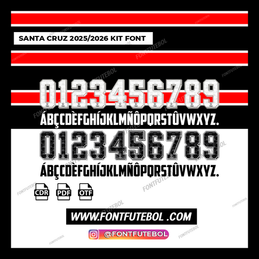 SANTA CRUZ FC 2025-2026 FONT