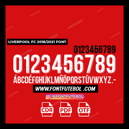 LIVERPOOL FC 2018 - 2021 FONT