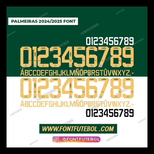 PALMEIRAS 2024/2025 FONT