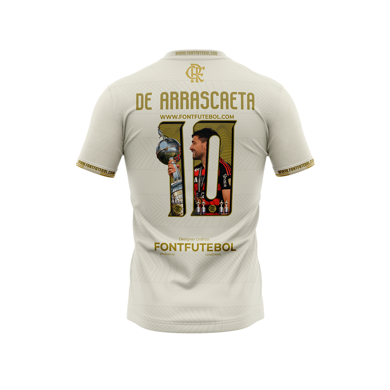 Kit Tetra Flamengo Third – Artes Exclusivas Libertadores 2025