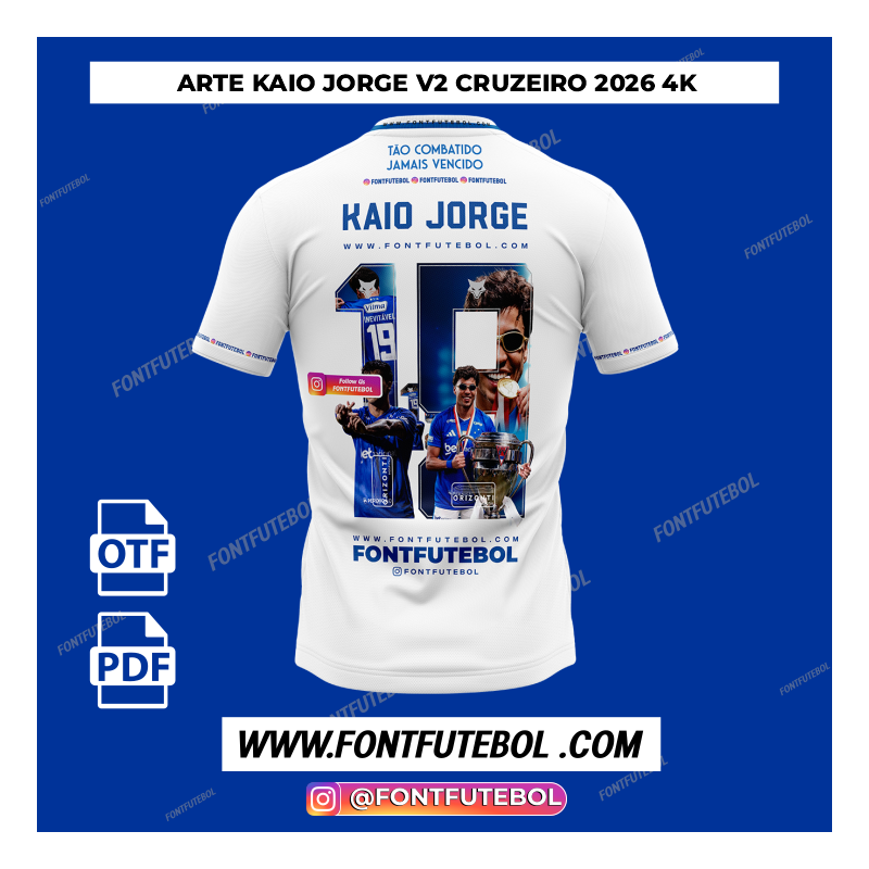 ARTE KAIO JORGE V1+V2 CRUZEURO 2026 4K